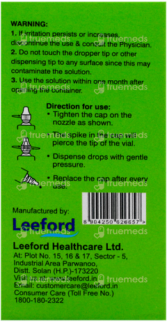 Castor D Eye/Ear Drops 10Ml Castor D Eye/Ear Drops 10Ml
